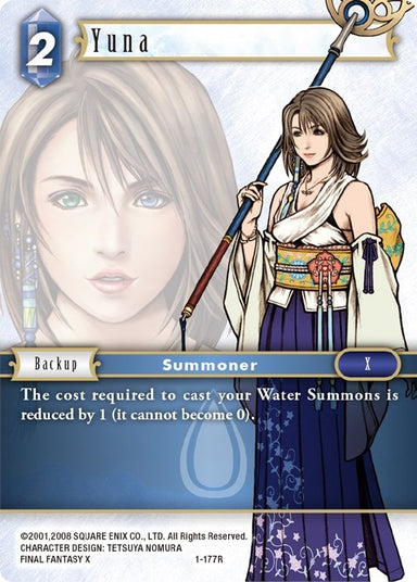 Image for Yuna (1-177R) (Opus I) (OP1) - Final Fantasy TCG