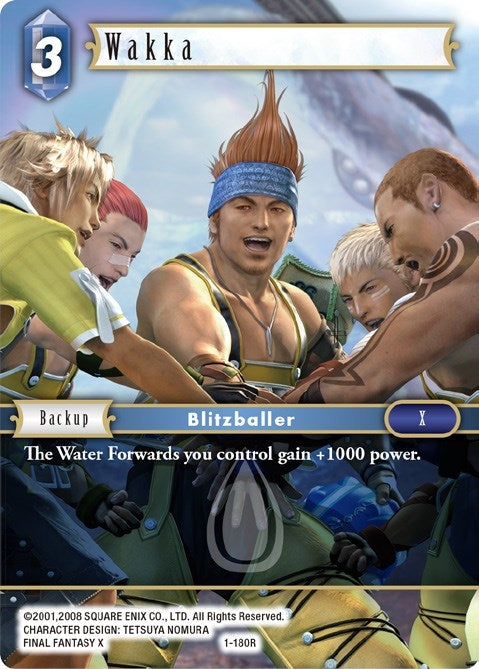 Image for Wakka (1-180R) (Opus I) (OP1) - Final Fantasy TCG