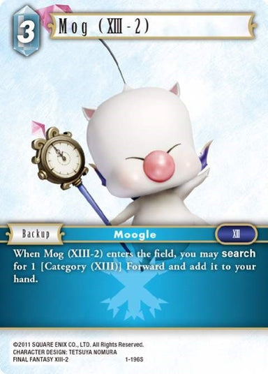 Image for Mog (XIII-2) (1-196S) (Opus I) (OP1) - Final Fantasy TCG