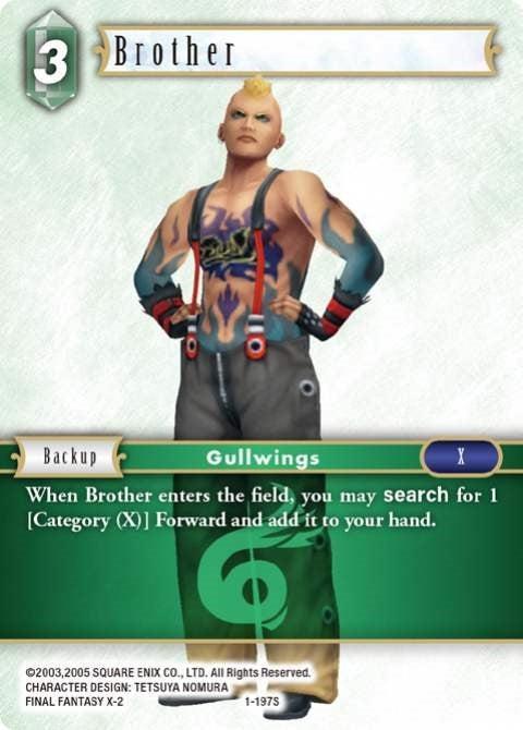 Image for Brother (1-197S) (Opus I) (OP1) - Final Fantasy TCG