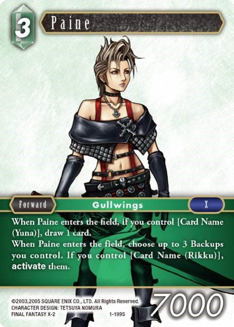 Image for Paine (1-199S) (Opus I) (OP1) - Final Fantasy TCG