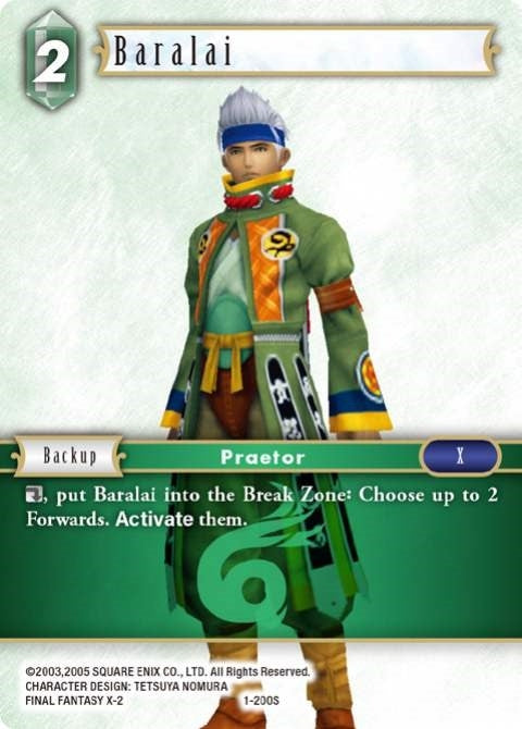 Image for Baralai (1-200S) (Opus I) (OP1) - Final Fantasy TCG