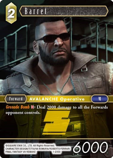 Image for Barret (Starter) (1-205S) (Opus I) (OP1) - Final Fantasy TCG