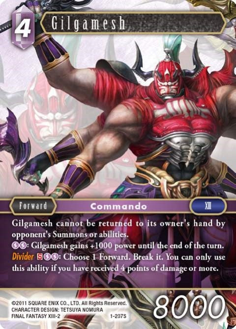 Image for Gilgamesh (Starter) (1-207S) (Opus I) (OP1) - Final Fantasy TCG