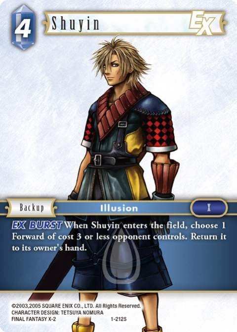 Image for Shuyin EX (1-212S) (Opus I) (OP1) - Final Fantasy TCG