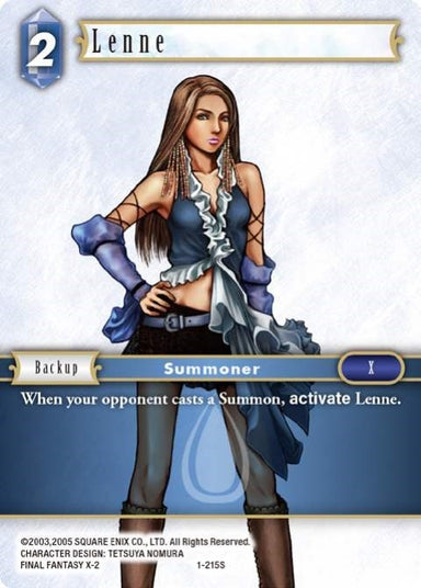 Image for Lenne (1-215S) (Opus I) (OP1) - Final Fantasy TCG