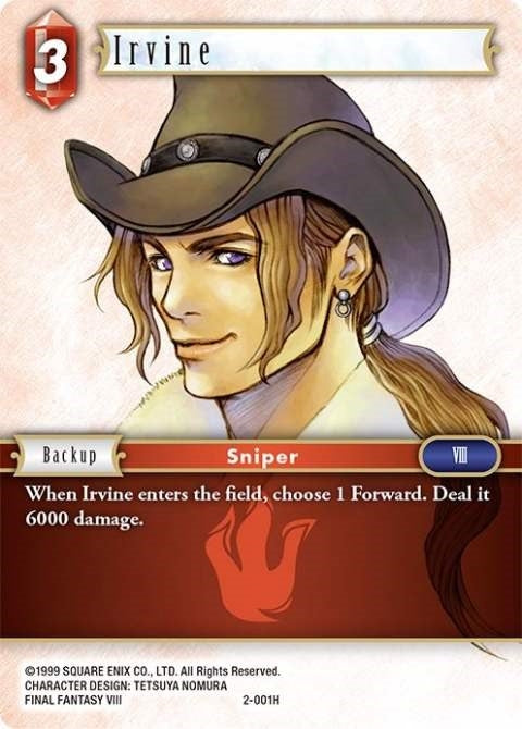 Image for Irvine (2-001H) (Opus II) (OP2) - Final Fantasy TCG