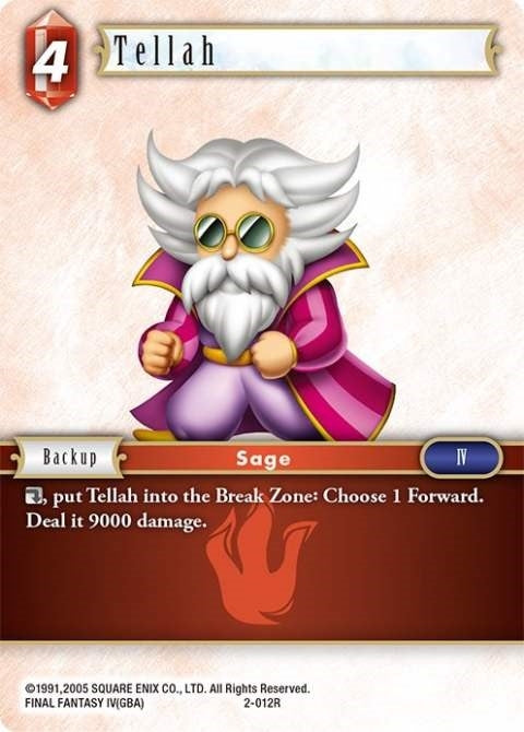 Image for Tellah (2-012R) (Opus II) (OP2) - Final Fantasy TCG