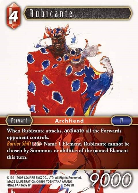 Image for Rubicante (2-023H) (Opus II) (OP2) - Final Fantasy TCG