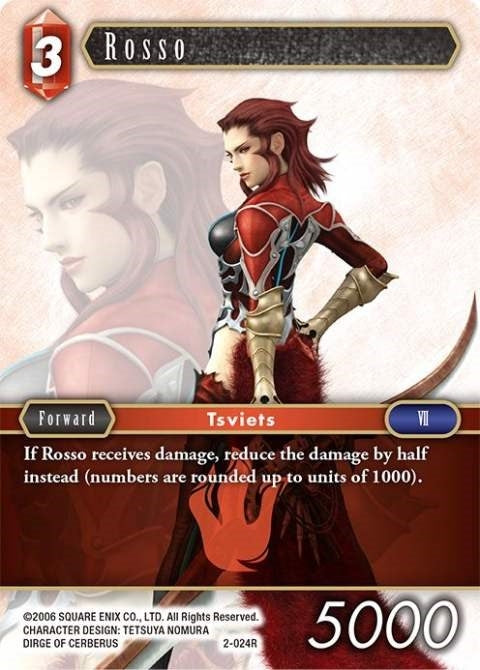 Image for Rosso (2-024R) (Opus II) (OP2) - Final Fantasy TCG