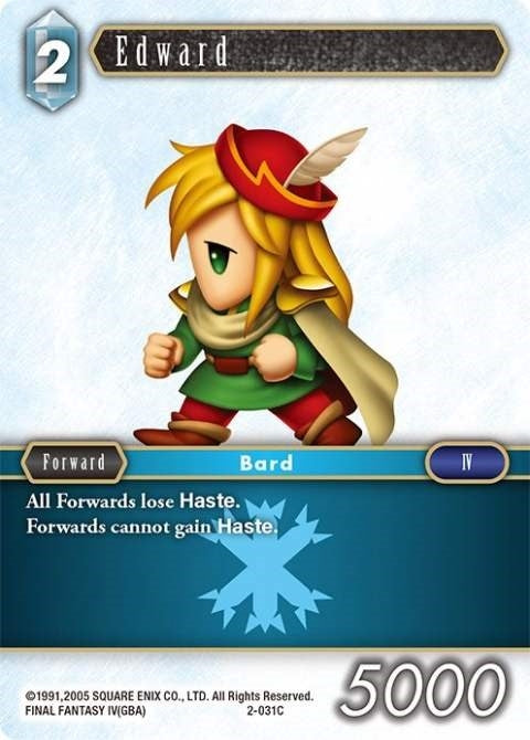 Image for Edward (Common) (2-031C) (Opus II) (OP2) - Final Fantasy TCG