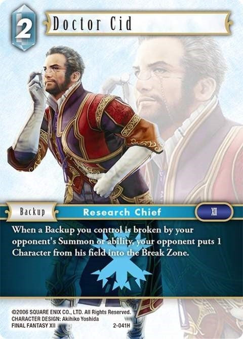 Image for Doctor Cid (2-041H) (Opus II) (OP2) - Final Fantasy TCG