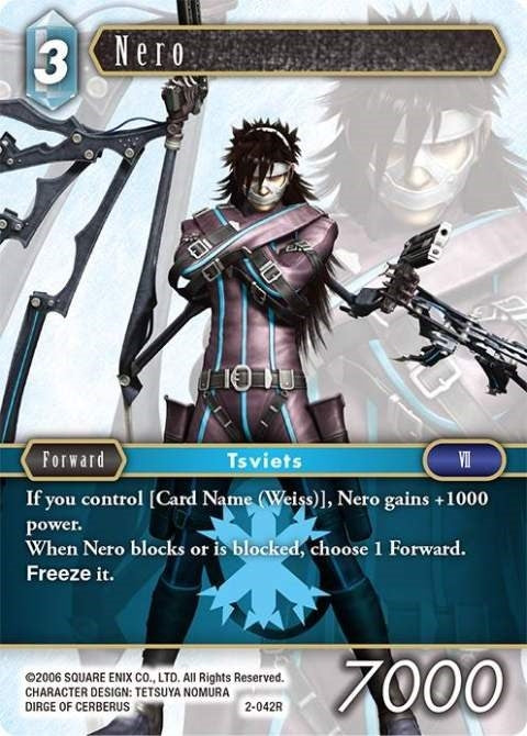 Image for Nero (2-042R) (Opus II) (OP2) - Final Fantasy TCG