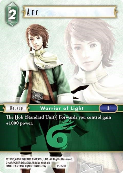 Image for Arc (2-050H) (Opus II) (OP2) - Final Fantasy TCG
