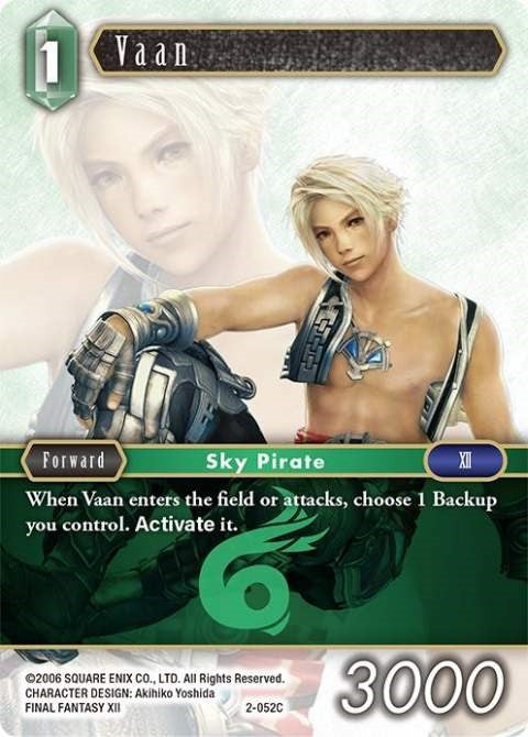 Image for Vaan (Common) (2-052C) (Opus II) (OP2) - Final Fantasy TCG