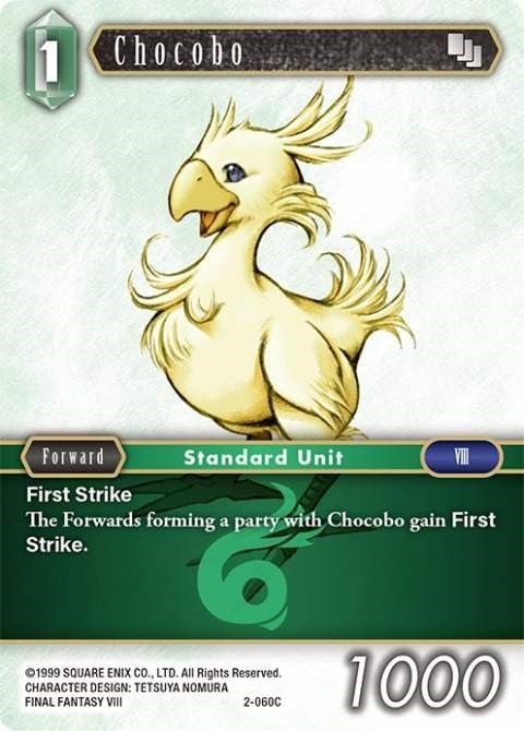 Image for Chocobo (2-060C) (Opus II) (OP2) - Final Fantasy TCG