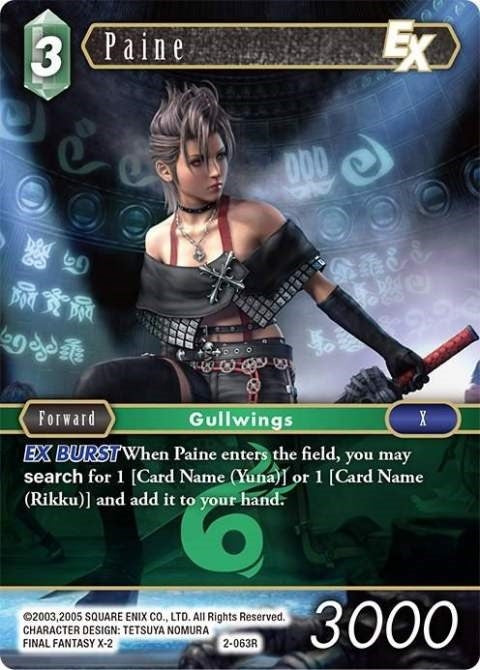 Image for Paine EX (2-063R) (Opus II) (OP2) - Final Fantasy TCG