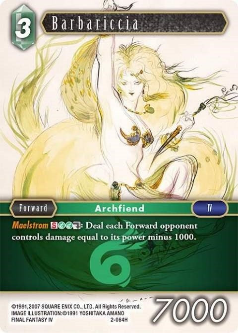 Image for Barbariccia (2-064H) (Opus II) (OP2) - Final Fantasy TCG