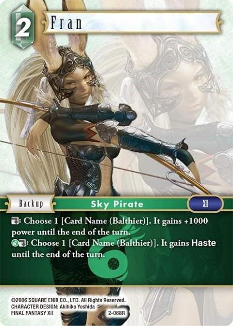 Image for Fran (2-068R) (Opus II) (OP2) - Final Fantasy TCG