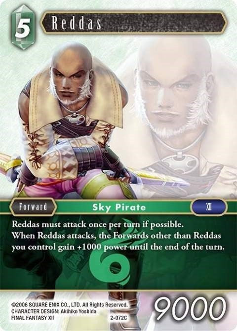 Image for Reddas (2-072C) (Opus II) (OP2) - Final Fantasy TCG