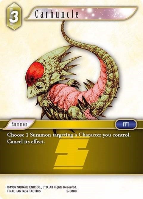 Image for Carbuncle (2-080C) (Opus II) (OP2) - Final Fantasy TCG