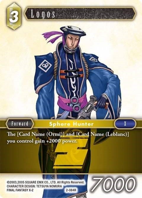 Image for Logos (2-084R) (Opus II) (OP2) - Final Fantasy TCG