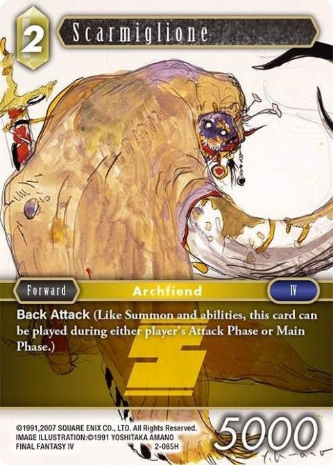 Image for Scarmiglione (2-085H) (Opus II) (OP2) - Final Fantasy TCG