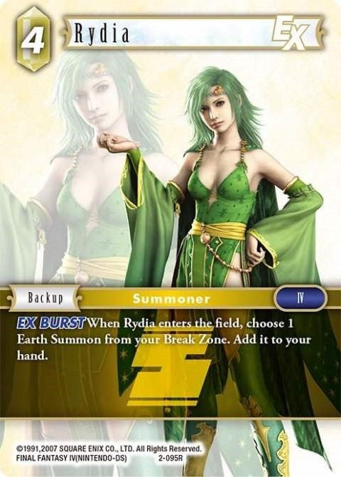 Image for Rydia EX (2-095R) (Opus II) (OP2) - Final Fantasy TCG