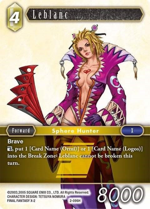 Image for Leblanc (2-096H) (Opus II) (OP2) - Final Fantasy TCG