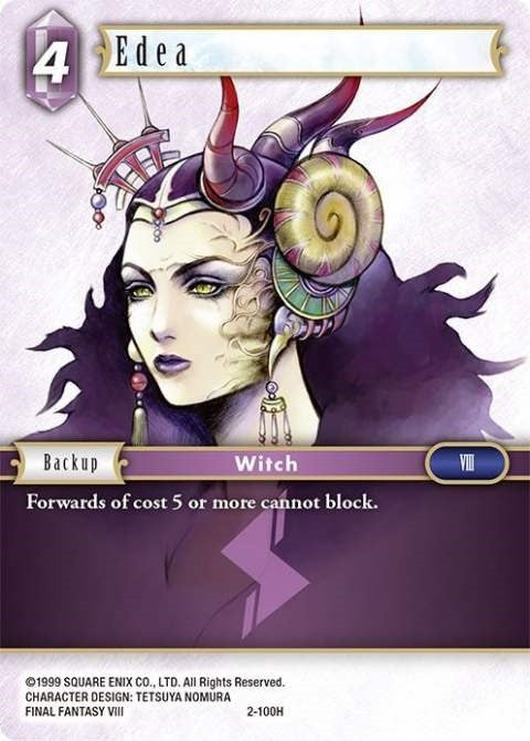 Image for Edea (2-100H) (Opus II) (OP2) - Final Fantasy TCG