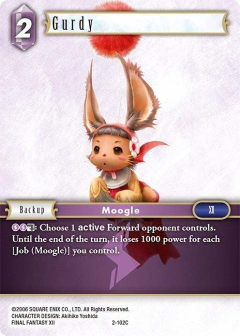 Image for Gurdy (2-102C) (Opus II) (OP2) - Final Fantasy TCG