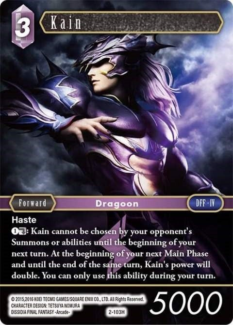 Image for Kain (Hero) (2-103H) (Opus II) (OP2) - Final Fantasy TCG
