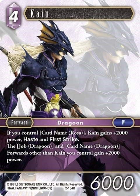 Image for Kain (Rare) (2-104R) (Opus II) (OP2) - Final Fantasy TCG