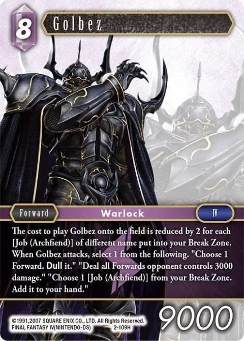 Image for Golbez (2-109H) (Opus II) (OP2) - Final Fantasy TCG