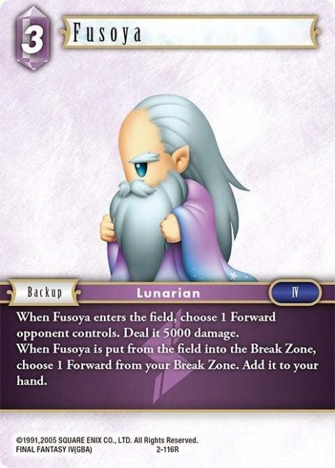 Image for Fusoya (Rare) (2-116R) (Opus II) (OP2) - Final Fantasy TCG