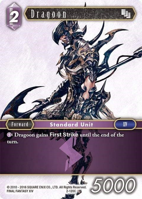 Image for Dragoon (2-120C) (Opus II) (OP2) - Final Fantasy TCG