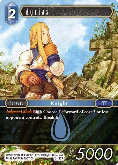 Image for Agrias (2-122R) (Opus II) (OP2) - Final Fantasy TCG