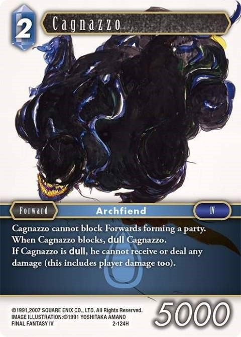 Image for Cagnazzo (2-124H) (Opus II) (OP2) - Final Fantasy TCG