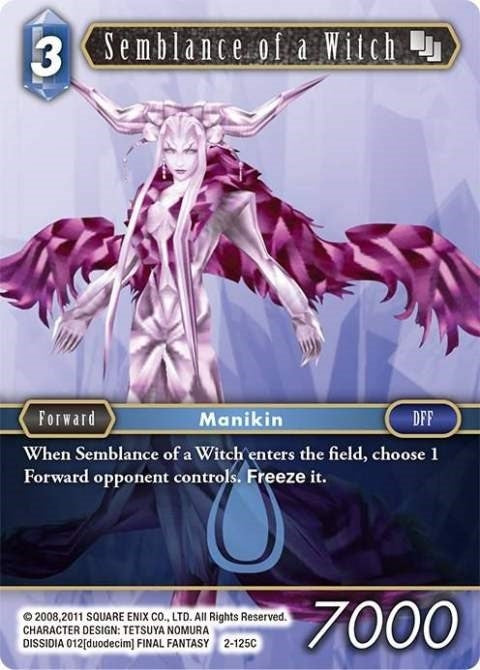 Image for Semblance of a Witch (2-125C) (Opus II) (OP2) - Final Fantasy TCG