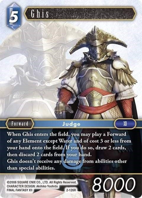 Image for Ghis (2-126R) (Opus II) (OP2) - Final Fantasy TCG
