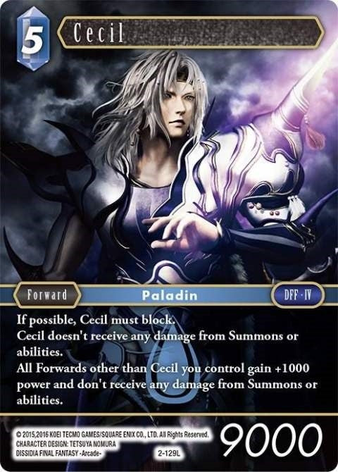 Image for Cecil (2-129L) (Opus II) (OP2) - Final Fantasy TCG
