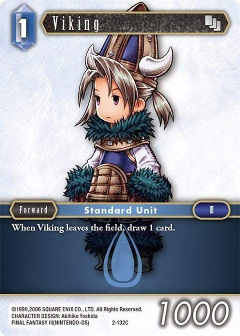 Image for Viking (Luneth) (2-132C) (Opus II) (OP2) - Final Fantasy TCG