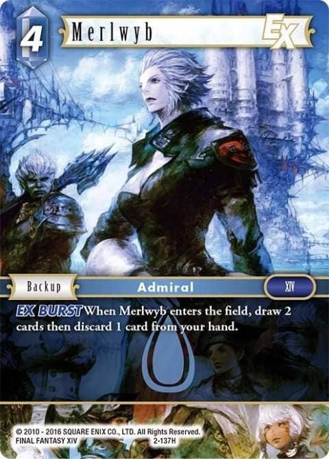 Image for Merlwyb EX (2-137H) (Opus II) (OP2) - Final Fantasy TCG