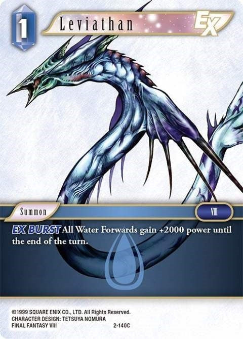 Image for Leviathan EX (2-140C) (Opus II) (OP2) - Final Fantasy TCG