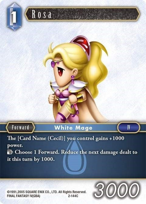 Image for Rosa (Common) (2-144C) (Opus II) (OP2) - Final Fantasy TCG