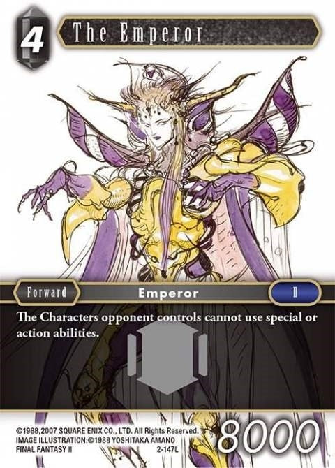 Image for The Emperor (2-147L) (Opus II) (OP2) - Final Fantasy TCG