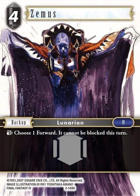 Image for Zemus (2-148H) (Opus II) (OP2) - Final Fantasy TCG