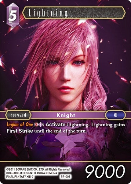 Image for Lightning (PR-003) (FF: Promo Cards) (PR) - Final Fantasy TCG