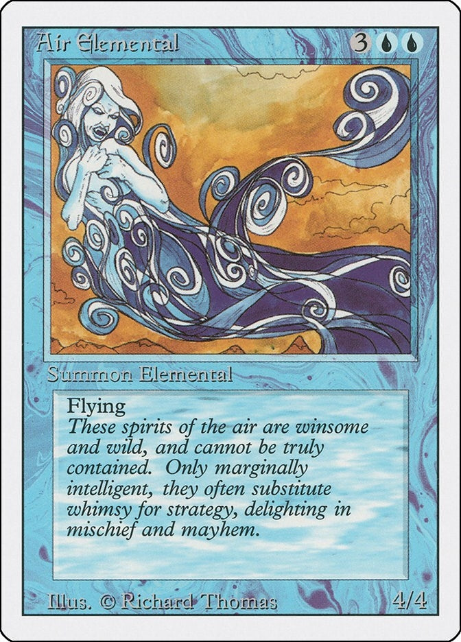 Image for Air Elemental (Revised Edition) (3ED) - Magic: The Gathering