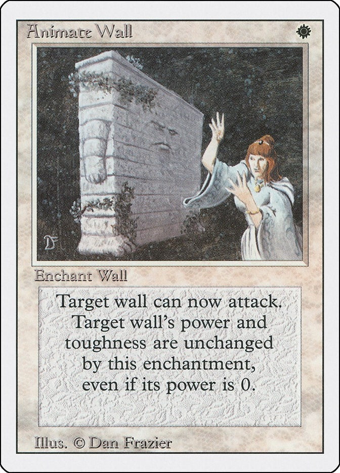 Image for Animate Wall (Revised Edition) (3ED) - Magic: The Gathering